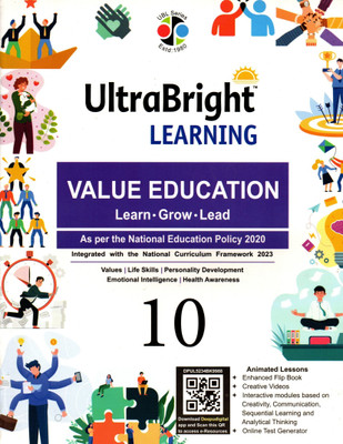 Ultra Bright Learning, Value Education-10, Deepu Prakashan(Paperback, SR. SHALINI)