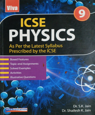 ICSE Physics Class 9(Pepper back, Dr s k jain)