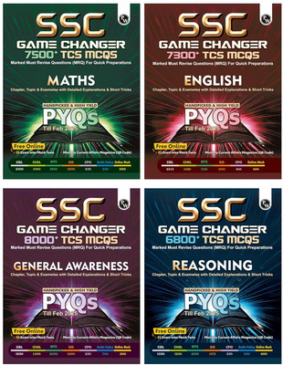 Physics Wallah PW SSC Game Changer English, Maths, General Awareness, Reasoning Combo 29000+ TCS MCQ Till 2025 Chapter, Topic And Exam-Wise Previous Year Solved Questions(PYQs) With 25 Online CBT Tests(Paperback, PW) Physics Wallah PW SSC Game Changer English, Maths, General Awareness, Reasoning Combo 29000+ TCS MCQ Till 2025 Chapter, Topic And Exam-Wise Previous Year Solved Questions(PYQs) With 25 Online CBT Tests(Paperback, PW)