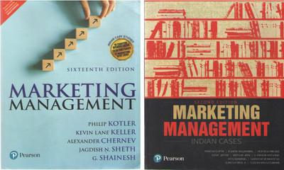 Marketing Management [16 Th Edition] With Due Part (Set Of Two Books) By Philip Kotler, Kevin Lane Keller & G. Shainesh(Paperback, PHILIP KOTLER, KEVIN LANE KELLER & G. SHAINESH)