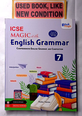 Icse Magic With English Grammar Class- 7 (Old Book)(Paperback, Nishu Varma)
