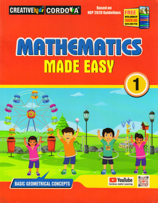 Cordova Mathematics Made Easy For Class - 1(Paperback, RANU PUNHANI)