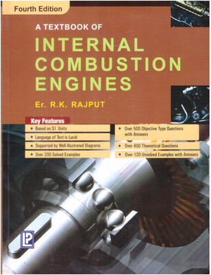A Textbook Of Internal Combustion Engines(Paperback, Dr R K Rajput)
