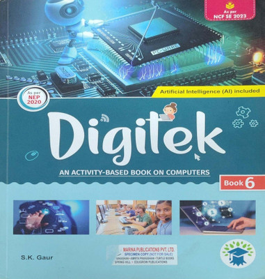 Artificial Intelligence Al Included Digitek Class 6(Paperback, S K Gaur)