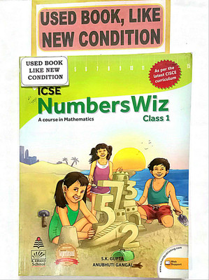 ICSE NUMBERS WIZ Class-1 (Old Book)(Paperback, S. K. Gupta)