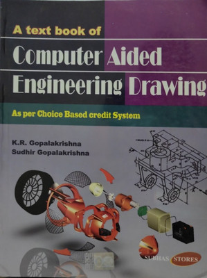 A Text Book Of Computer Aided Engineering Drawing(Paperback, T)