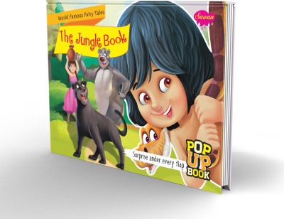 POP UP Book World Famous Fairy Tales The Jungle Book| Enchanted Ever Afters(Hardcover, SAWAN)