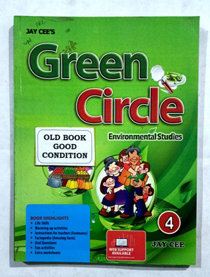 Jay Cee's Green Circle Environmental Studies Class-4 (Old Good Book)(Paperback, Editorial)