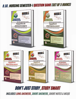 BestSellio Books | B.Sc. Nursing Semester-I Question Bank [Set Of 5 Books](Paperback, Hemalatha M)