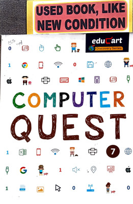 Computer Quest Class-7(Old Book)(Paperback, SUHASINI JHUNJHUNWALA)