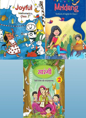 Class 2 NCERT Textbook Sarangi, Mridang, Joyful, 3 Book Set(Paperback, Ncert)