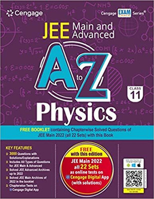 JEE Main And Advanced A To Z Physics - Class 11-2023(Paperback, Cengage India)