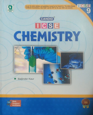 ICSE Chemistry Class 9(Pepper back, Ms Baljinder kaur)