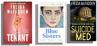 Best 3 Books Combo ( The Tenant & Blue Sisters & Suicide Med ) English(Paperback, Freida McFadden, Coco Mellors)