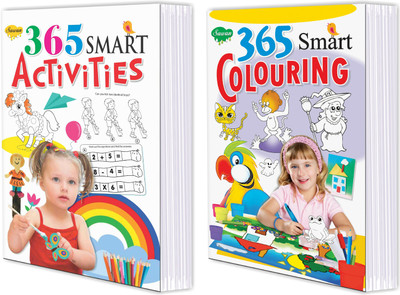 365 Smart Coloring And Activity(Paperback, Sawan)
