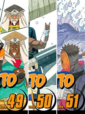 Naruto Vol. 49,50,51(Paperback, Masashi Kishimoto)