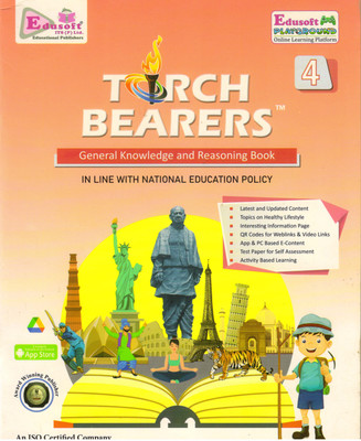 Edusoft TORCH BEARERS Class - 4 General Knowledge And Reasoning Book(Paperback, GAGAN AGARWAL)