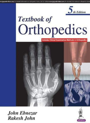 Textbook Of Orthopedics(Paperback, John ebenezar)