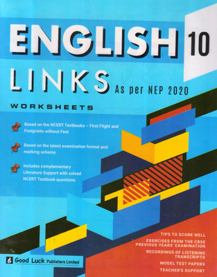 English Links Worksheets Calss - 10(Paperback, Neelima Sharma)
