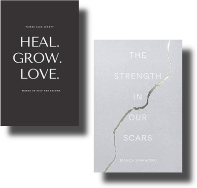 Strength In Our Scars + Heal,Grow,Love(Paperback, Bianca Sparacino, Pierre Alex Jeanty)