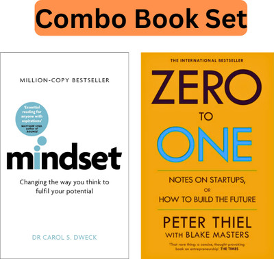 Mind Set & Zero To One Self-Help Books (Combo Book Set)(Paperback, DR. CAROL S. DWECK & PETER THIEL)
