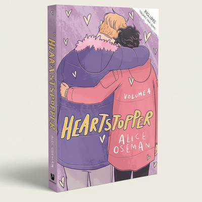 Heartstopper Volume 4 - Alice Oseman | LGBTQ+ Graphic Novel | Mental Health & Love Story | ORIGINAL BOOK(Paperback, Alice Oseman)