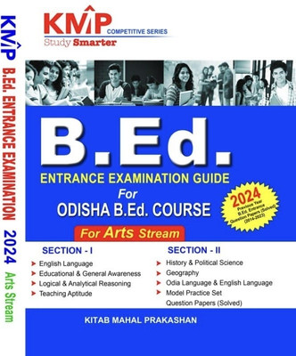 Odisha B.Ed Entrance Examination Guide For Arts Stream 2024(Paperback, Kitab Mahal Editorial Board)