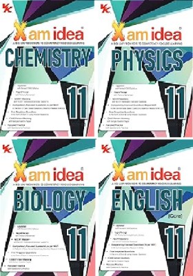 Xam Idea Biology | Physics | Chemistry, English Class 11 Book | Chapterwise Question Bank | Based On Revised CBSE Syllabus | NCERT Questions Included | 2024-25 Exam(Peper Back, Editorial Board)