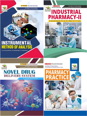 BestSellio Books | B Pharm 7th Semester 4-In-1 Textbook Set PCI Syllabus(Paperback, Dr Shivendra Agarwal, Dr Arun Kumar)