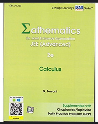 Mathematics Jee Advanced 2 Edition Calculus G Tewani (2 Books Of Set)(Paperback, unknown)
