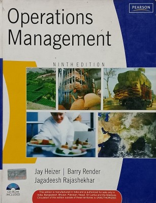 OPERATIONS MANAGEMENT (Old Book)(Paperback, Jay Heizer, Barry Render)