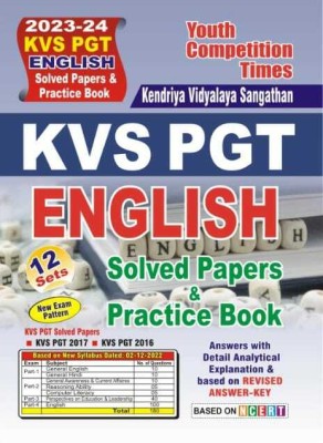 KVS PGT ENGLISH Solved Papers & Practice Books(Paperback, YCT)