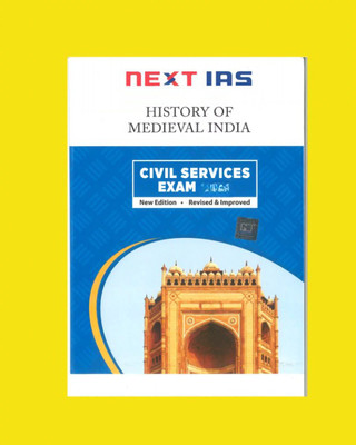 Next Ias 2022 Printed Hard Cover History Of Medieval India -Civil Services Exam 2022 Gs Notes -(Black & White)(Hardcover, NEXT IAS)