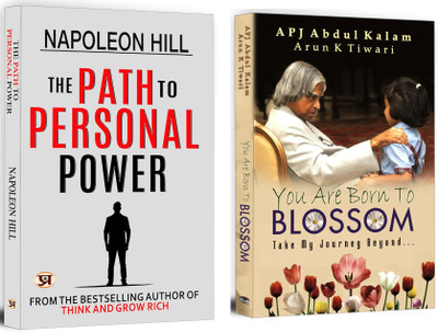 The Path To Personal Power + You Are Born To Blossom | Know Your Inner Power To Attain Wealth, Success, And Prosperity You Deserve In Life | Societal Transformation | Inspirational Self-Help Books (Set Of 2 Books In English)(Paperback, Napoleon Hill, Dr APJ Abdul Kalam) The Path To Personal Power + You Are Born To Blossom | Know Your Inner Power To Attain Wealth, Success, And Prosperity You Deserve In Life | Societal Transformation | Inspirational Self-Help Books (Set Of 2 Books In English)(Paperback, Napoleon Hill, Dr APJ Abdul Kalam)