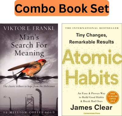 Man's Search Of Meaning & Atomic Habits Self-Help Books (Combo Book Set)(Paperback, VIKTOR E. FRANKL & JAMES CLEAR)
