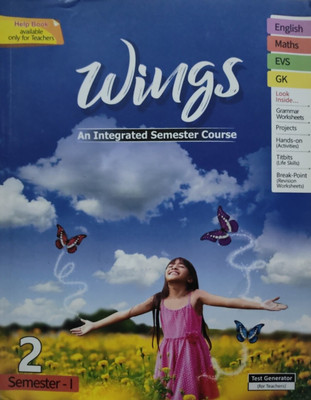 Wings An Integrated Semester Course Class - 2 Sem - 1(Paperback, T)