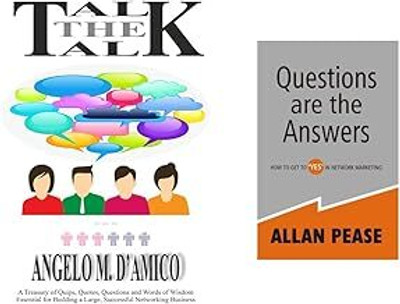 Talk The Talk: A Book To Build A Large And Successful MLM Business!+Questions Are The Answers(Set Of 2 Books)(Paperback, Combo) Talk The Talk: A Book To Build A Large And Successful MLM Business!+Questions Are The Answers(Set Of 2 Books)(Paperback, Combo)