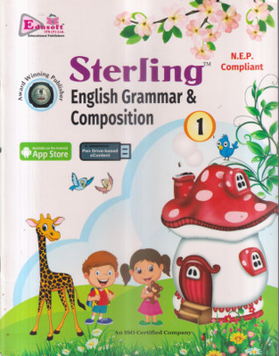 Edusoft Sterling English Grammar & Composition Class -1(Paperback, GAGAN AGARWAL)
