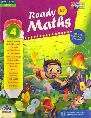 Ready For Maths For Class - 4(Paperback, Charles Baker)