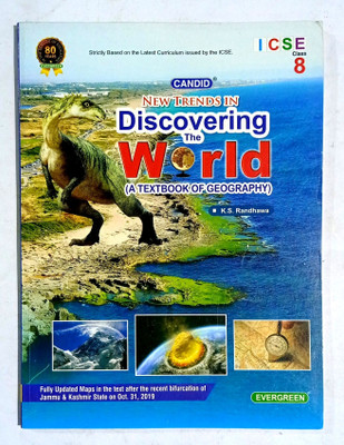 Candid Icse New Trends In Discovering The World (Geography) Class- 8 (Old Like New Condition)(Paperback, K.S.RANDHAWA, AMANPREET KAUR)