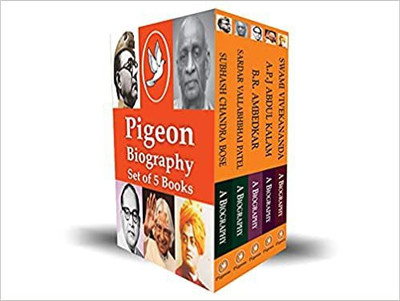Pigeon Biography: Sardar Vallabhbhai Patel, Subhas Chandra Bose, A.P.J.Abdul Kalam, Swami Vivekananda & B.R.Ambedkar (Set Of 5 Books)(Paperback, Kaushal Goyal)