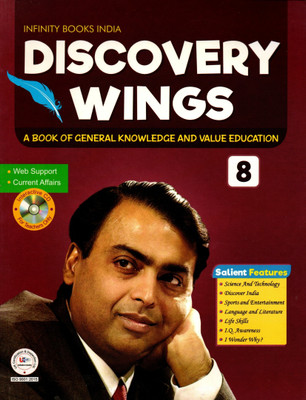 Infinity Books India, Discovery Wings, Book Of General Knowledge & Value Education For Class-8(Paperback, Geeta Arora)