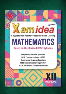 Xam Idea Mathematics Book For Class 12 CBSE Board Chapterwise Question Bank 2024 Exams(Paperback, Xamidea Editorial Board)