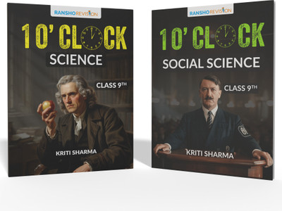 1 O' Clock Book For Science And Social Studies For Class 9th CBSE 2026(Paperback, Kriti Sharma)
