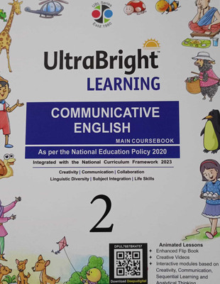 Deepu Prakashan Ultra Bright Learning Communicative English 2(PAPERPACK, SHRADHA ANAND)