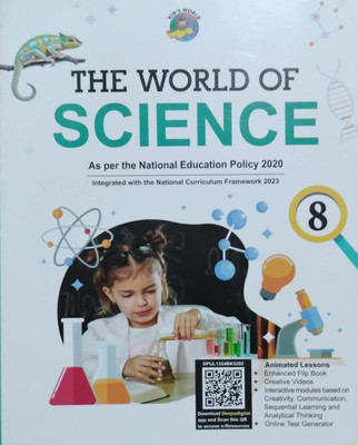 The World Of Science Class 8(Peper back, V.K Jain)