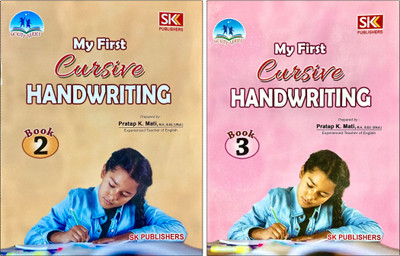 SK My First Cursive Handwriting English Book 2/3 By Pratap Kumar Mati Sir(Paperback, PRATAP KUMAR MATI)