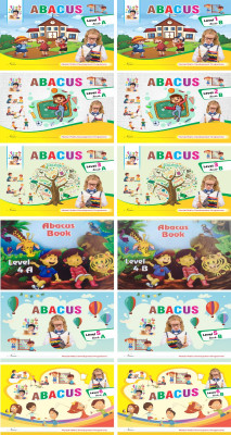 Abacus Book Level 1 To 8 (A&B) Total 16 Books(Paperback, Abacus Graphics)