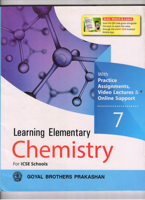 Learning Elementary Chemistry With Online Support For ICSE Schools 7 (Includes The Essence Of NEP 2020)(Paperback, GOYAL BROTHERS PRAKASHAN)