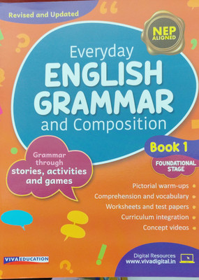 Everyday English Grammar And Composition Class 1(Pepper back, Vandana sood)